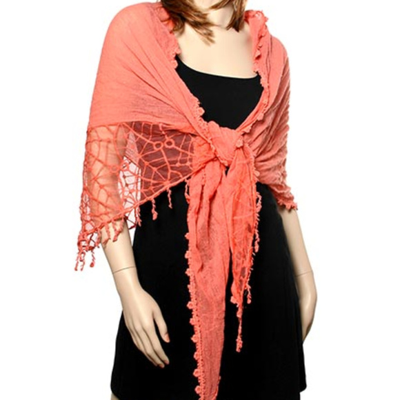 Coral / 70% Polyester 30% Cotton / Polyester & Cot - Picture 1 of 2